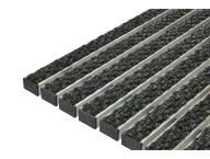 Алюминиевая грязезащитная решетка СИТИ (Текстиль)