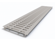 Решетка Ecoteck Standart DN200 стальная штампованная оцинкованная (998х241х24.50мм)