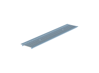 Решетка Aquastok Norma DN150 штампованная оцинкованная (1000х197х22мм)