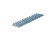 Решетка Aquastok Norma DN200 сварная оцинкованная (1000х245х33мм)