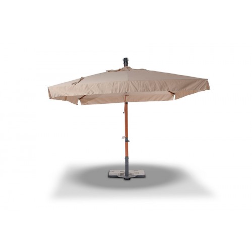 &quot;Ливорно&quot; зонт на деревянном основании складной бежевый