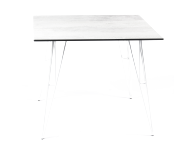 &quot;Руссо&quot; Обеденный  стол 90х90см, столешница HPL, светло-серый, подстолье