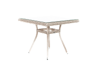 &quot;Айриш&quot; стол плетеный из искусственного ротанга, цвет светло-серый