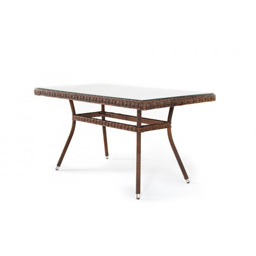 &quot;Латте&quot;обеденный стол 140 см, коричневый