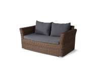 Двухместный диван «Капучино» (коричневый)