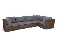 Трансформирующийся диван «Лунго» (коричневый)