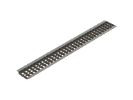 Решетка водоприемная Basic стальная оцинкованная ячеистая (137х998х22мм)