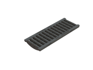 Решетка пластиковая PolyMax Basic ячеистая (185х498х45)